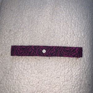 Lululemon purple headband